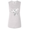 Ladies' Bella Flowy Scoop Muscle Tank Thumbnail
